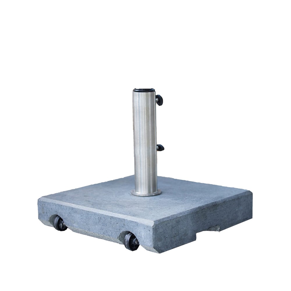 Cane-line parasollfot med hjul 50 kg Granit | Skandinavisk Design | Grå