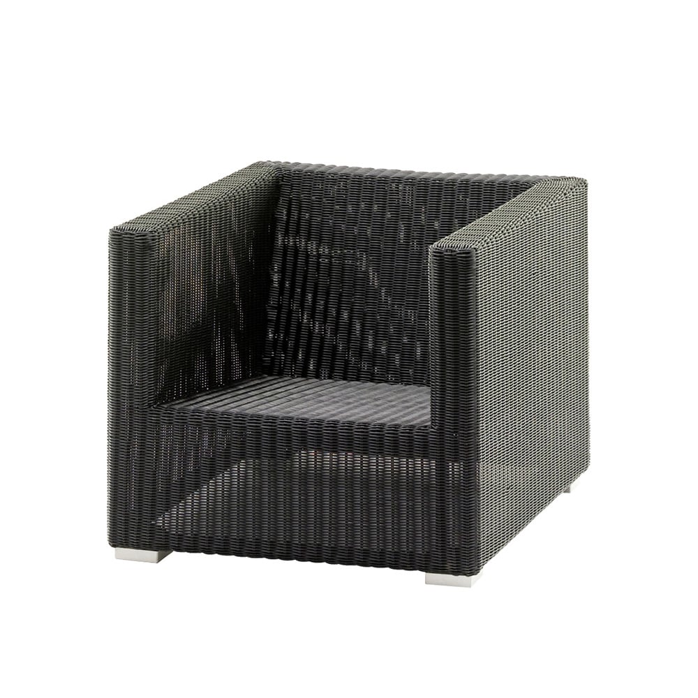 Cane-line Chester loungestol Graphite