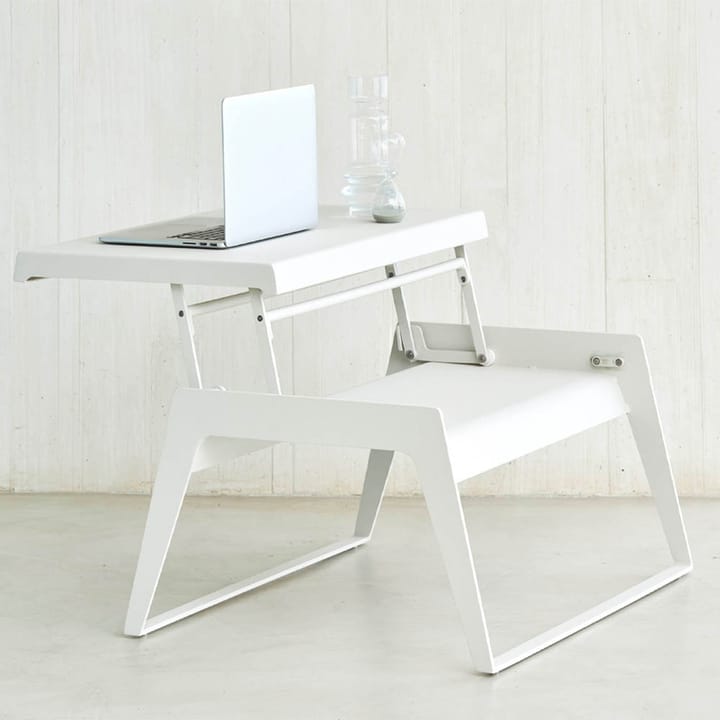 Chill out sofabord, White, dobbel Cane-line