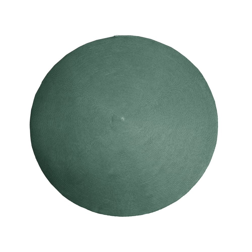 Bilde av Cane-line Circle teppe rundt Dark green Ø200cm