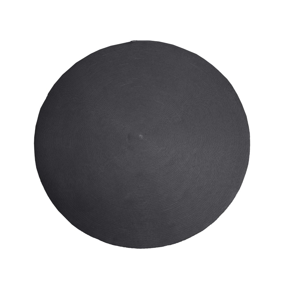 Bilde av Cane-line Circle teppe rundt Dark grey Ø200cm