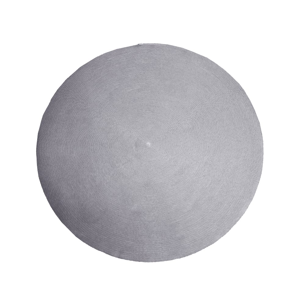 Bilde av Cane-line Circle teppe rundt Light grey Ø200cm