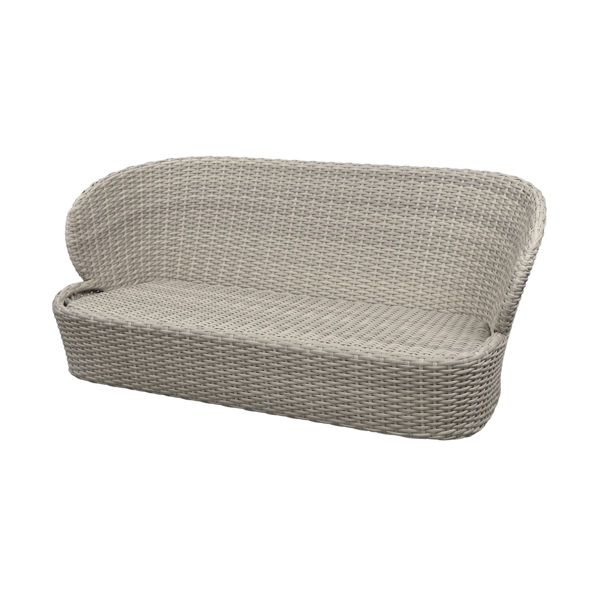 Cane-line Coast 2,5-seters sofa Sand (Flat Weave) | Skandinavisk Design | Beige
