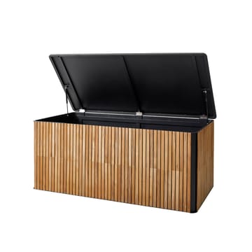 Combine putekasse - Teak, lava grey, stor - Cane-line