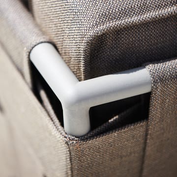 Conic modulsofa - Light grey dagseng inkl. puter - Cane-line