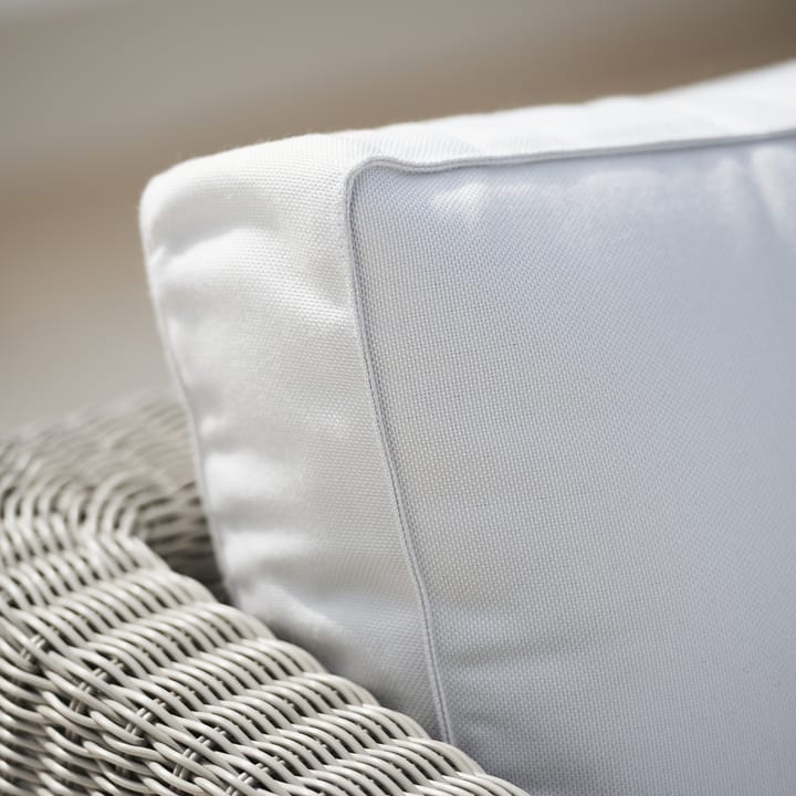 Connect modulsofa, 2-seter taupe, høyre, hvite puter Cane-line