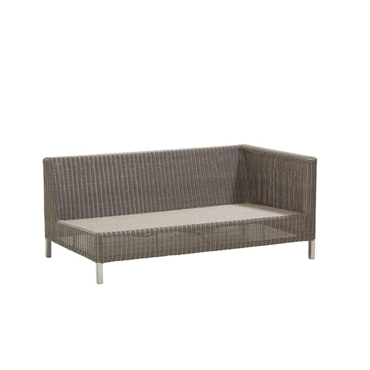 Connect modulsofa - 2-seter taupe, venstre - Cane-line