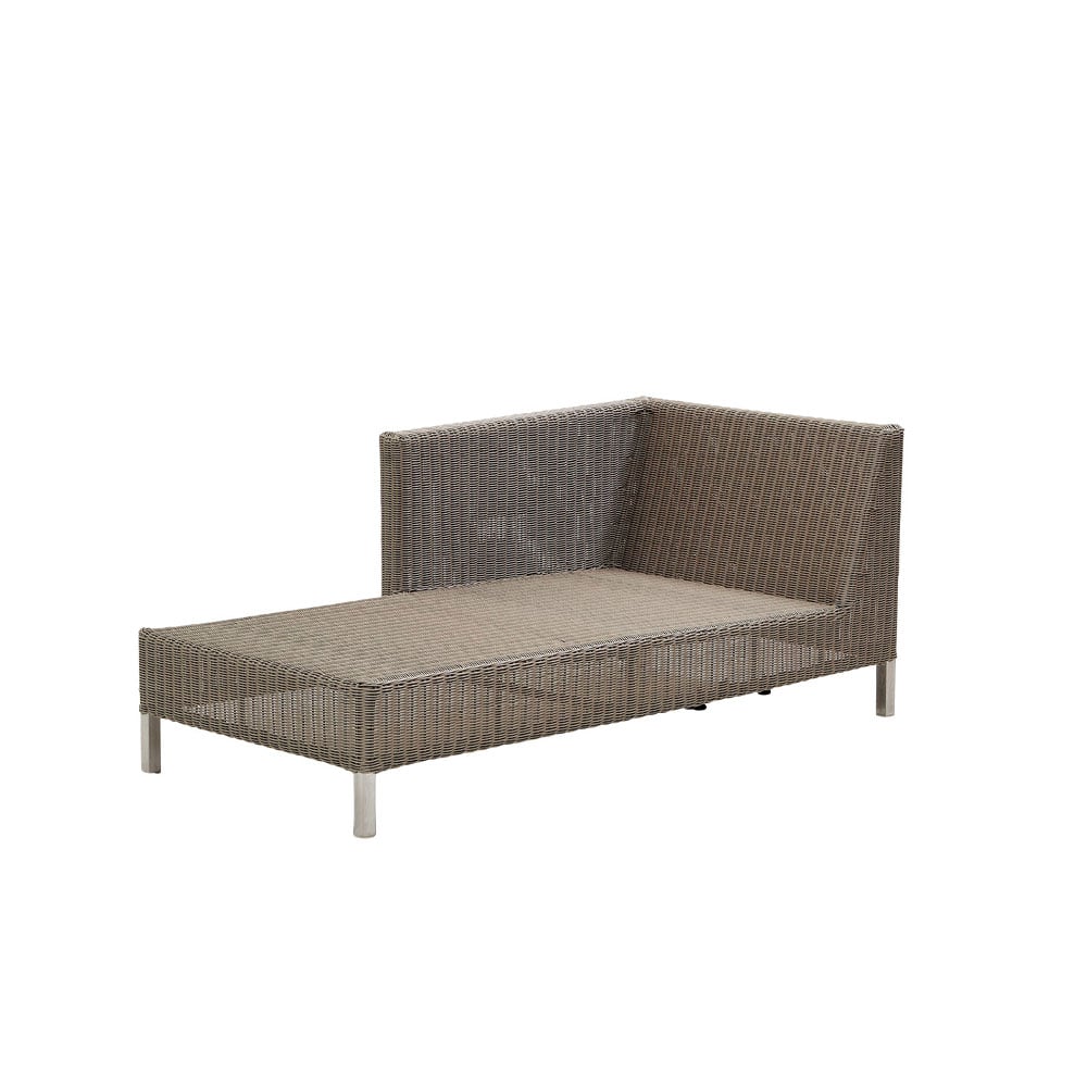 Cane-line Connect sjeselong Taupe, hyre | Skandinavisk Design | Beige