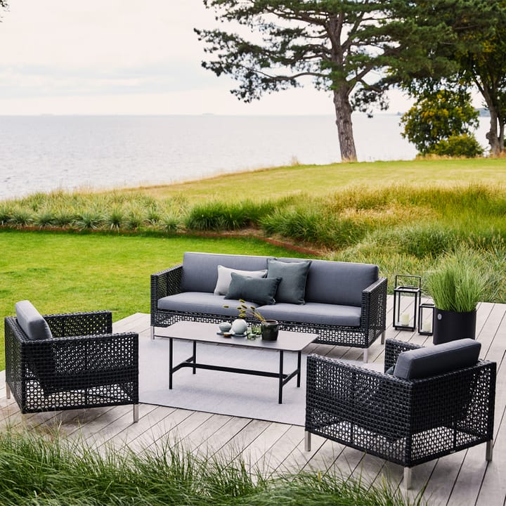 Connect sofa 3-seter, Taupe Cane-line