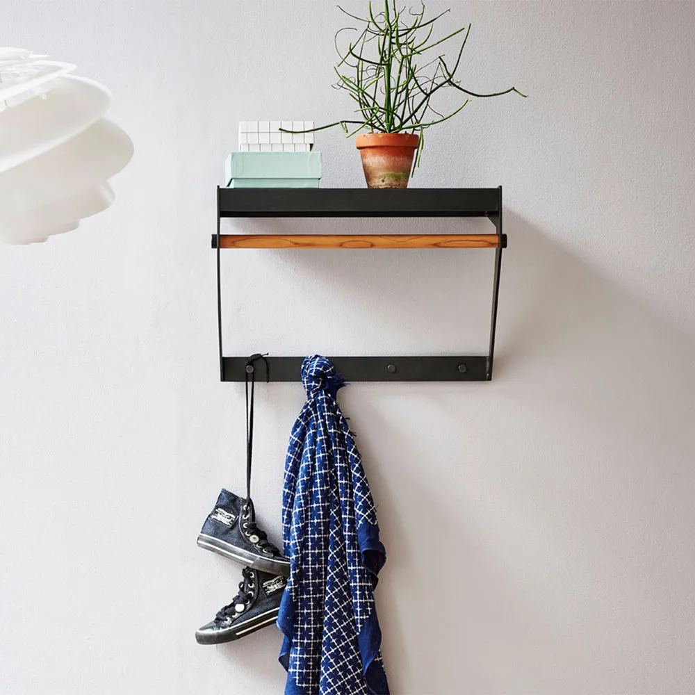 Copenhagen City hattehylle, Lava grey, teak Cane-line