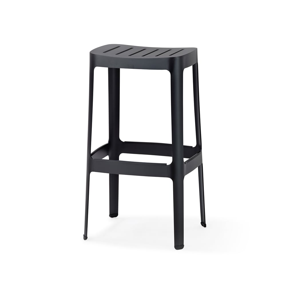 Bilde av Cane-line Cut barpall Black