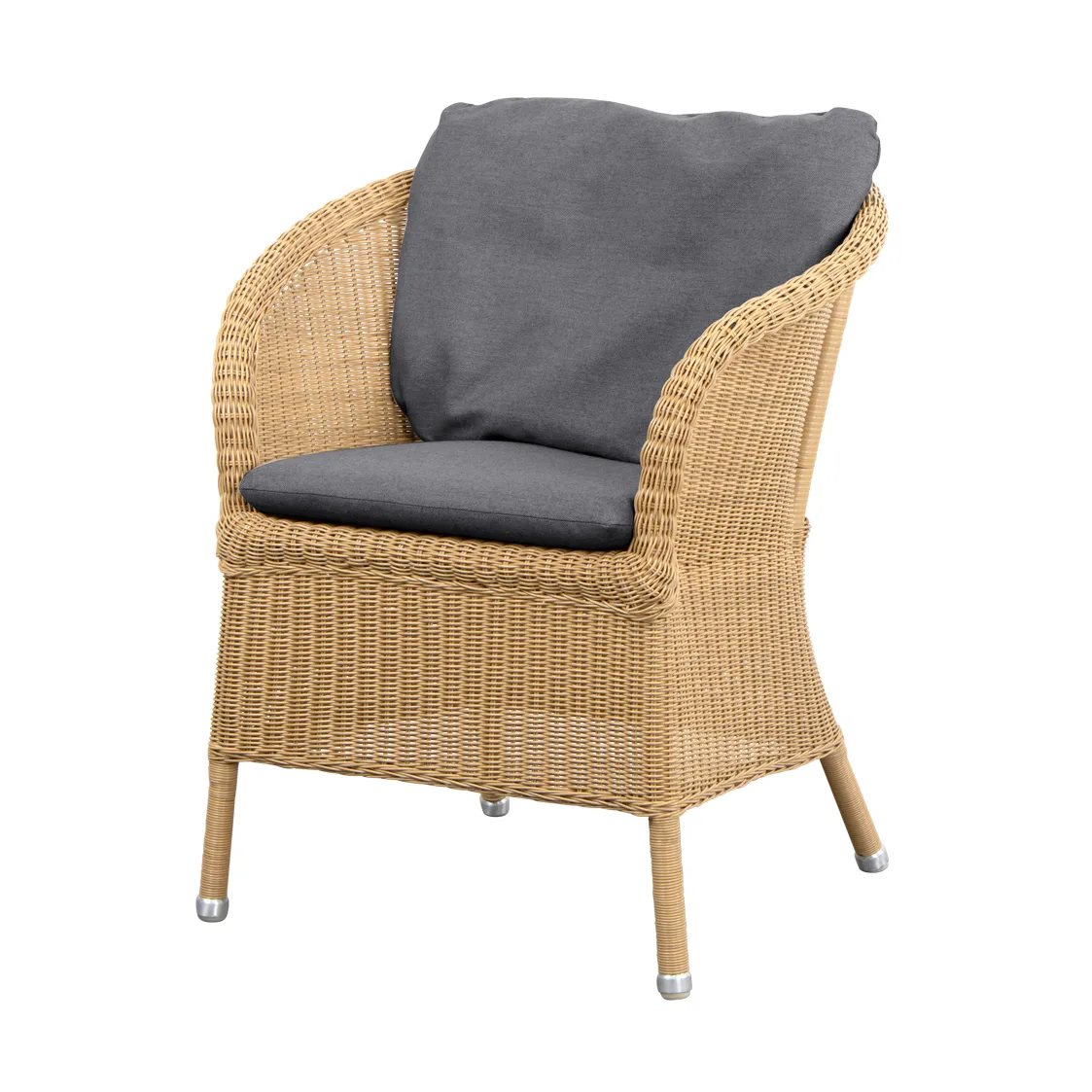 Derby/Lansing ryggpute til stol/sofa, Cane-line Natté grey Cane-line