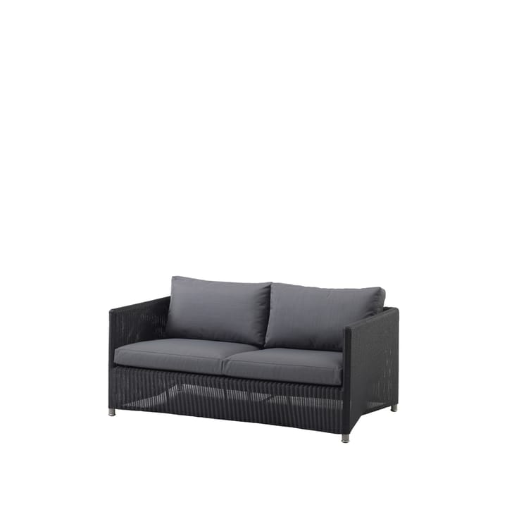 Diamond sofa 2-seter weave - Cane-Line Natté graphite - Cane-line