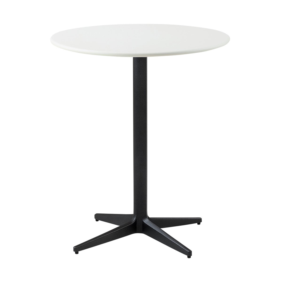 Cane-line Drop kafébord Ø60 cm White-lava grey