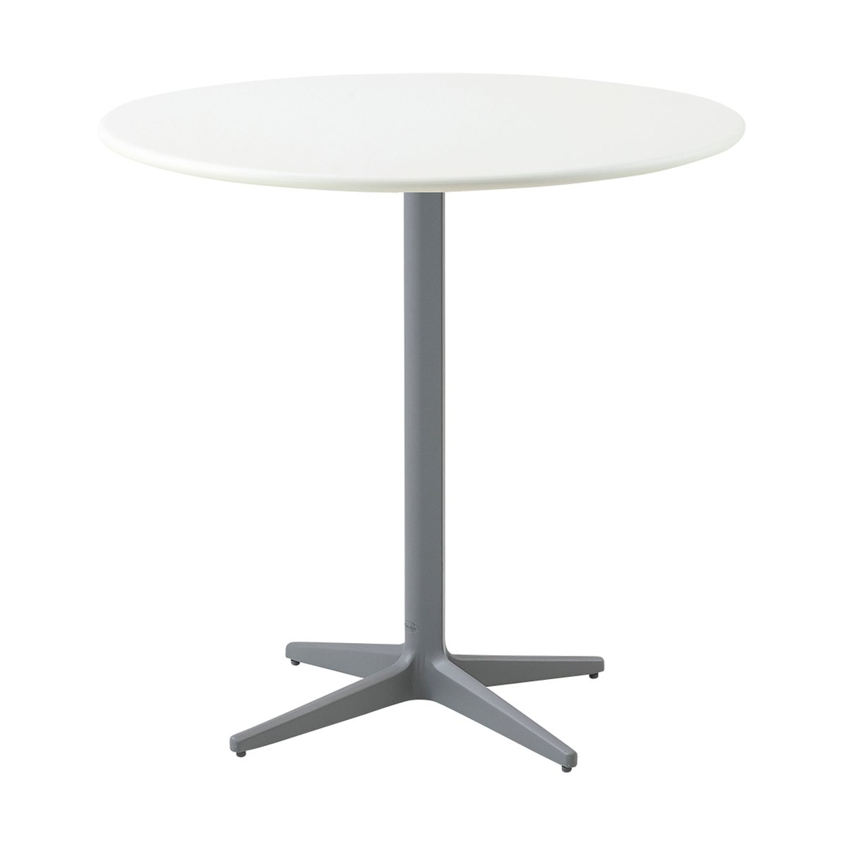 Drop kafébord Ø60 cm White-light grey