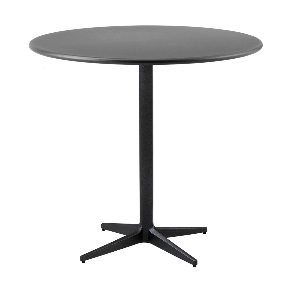 Cane-line Drop kafébord Ø80 cm Lava grey-lava grey
