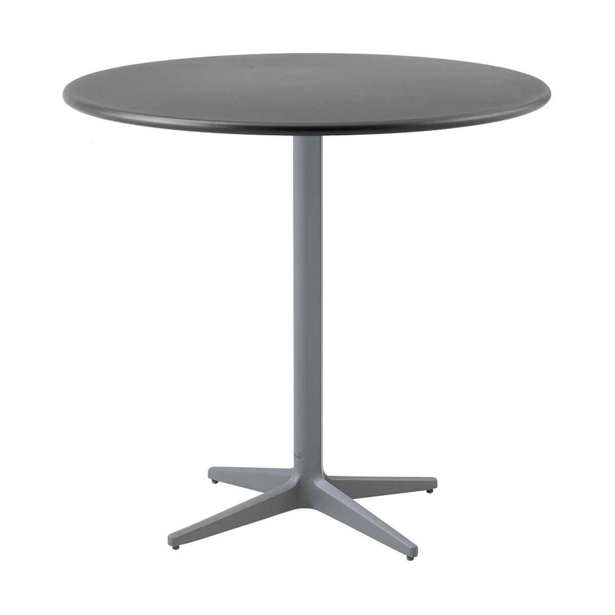 Drop kafébord Ø80 cm Lava grey-light grey