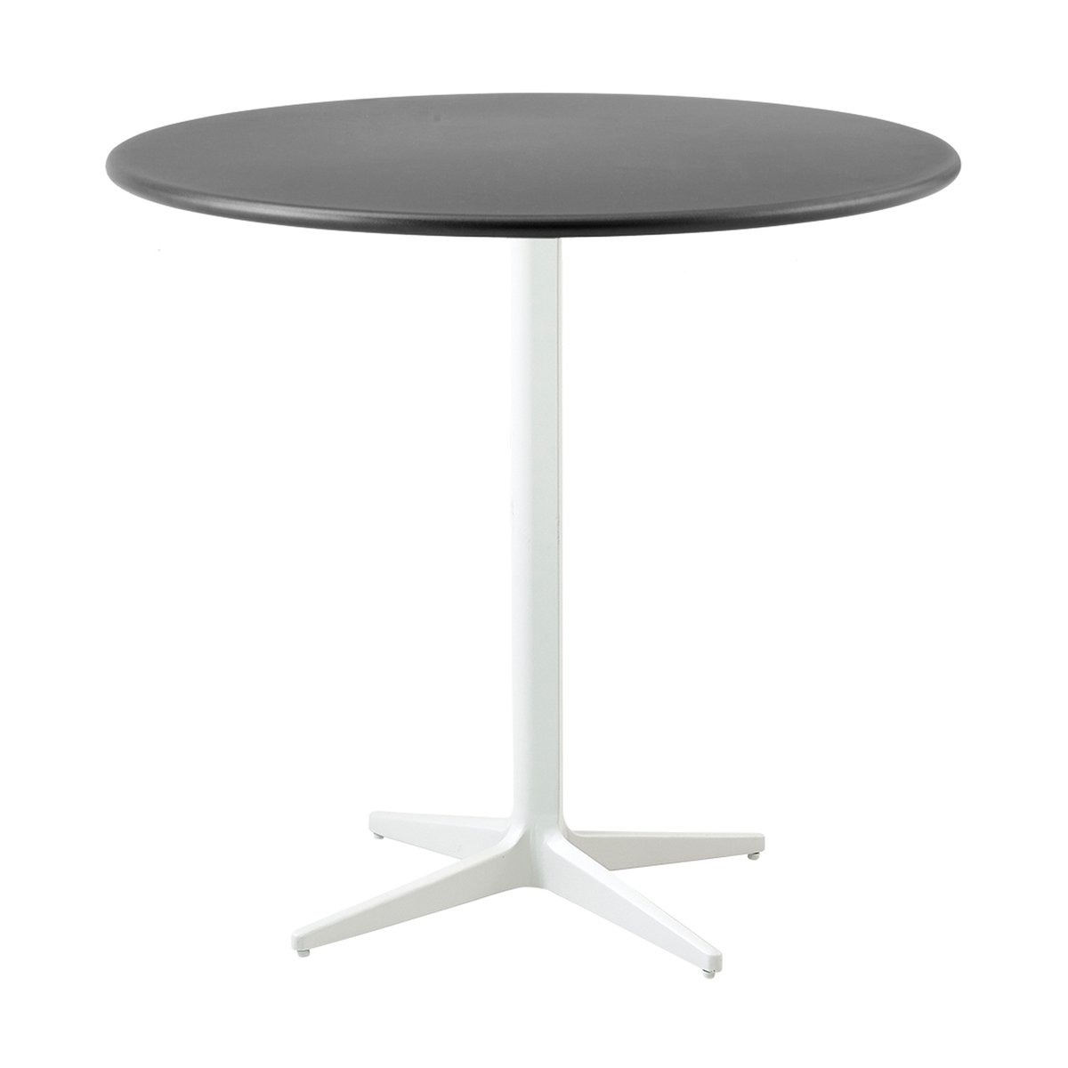 Cane-line Drop kafébord Ø80 cm Lava grey-white