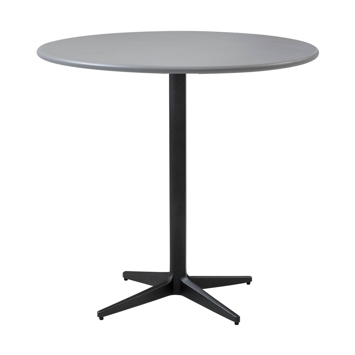 Cane-line Drop kafébord Ø80 cm Light grey-lava grey