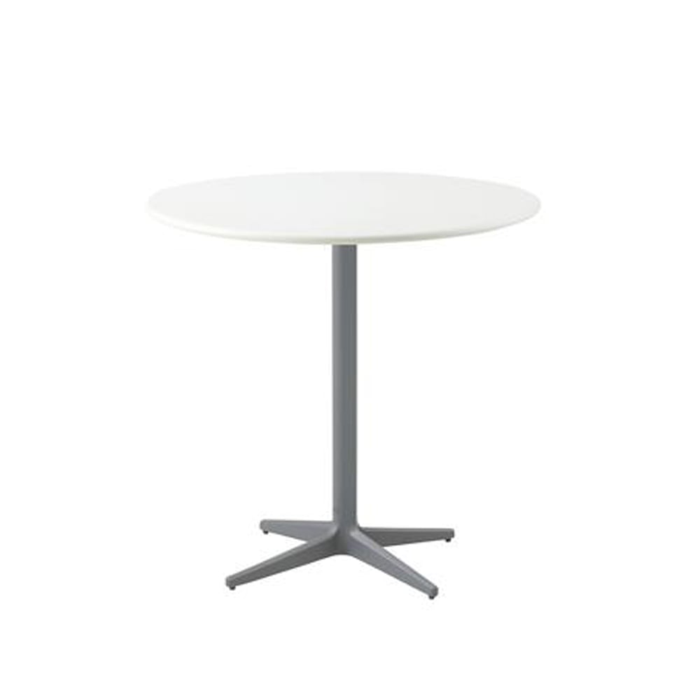 Cane-line Drop kafébord Ø80 cm White-light grey