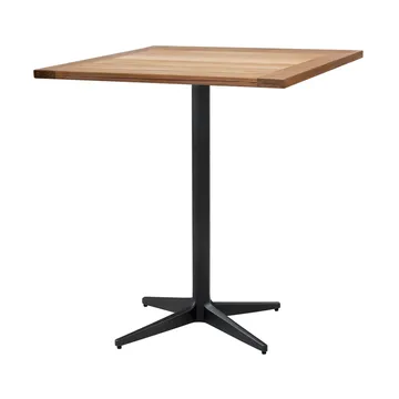 Drop kafébord teak 72x72 cm - Lava grey stativ - Cane-line