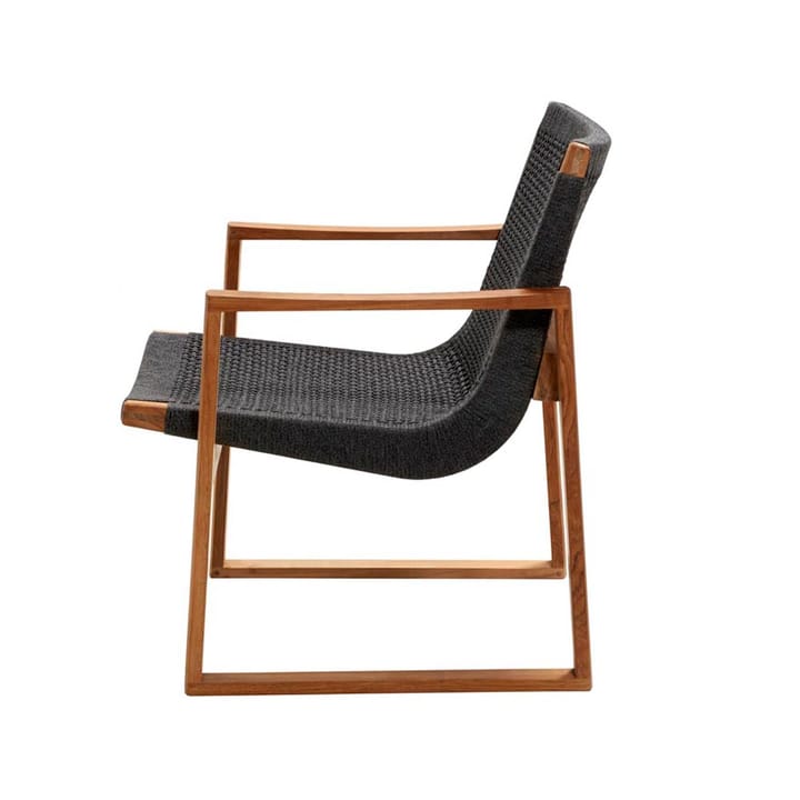 Endless Lounge lenestol, Dark grey, teakstativ Cane-line