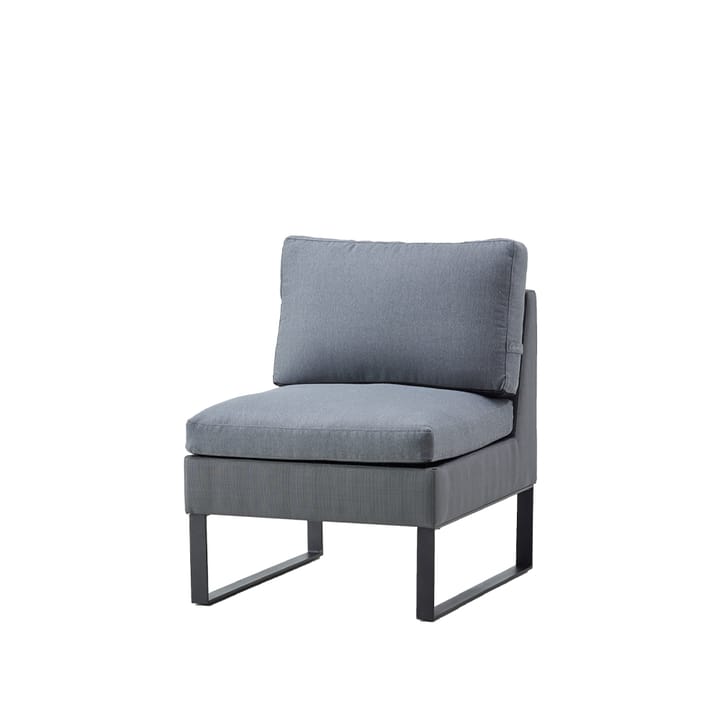 Flex modulsofa - Grey, enkel, inkl. puter - Cane-line