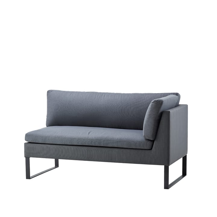 Flex modulsofa, Grey, venstre, inkl. puter Cane-line