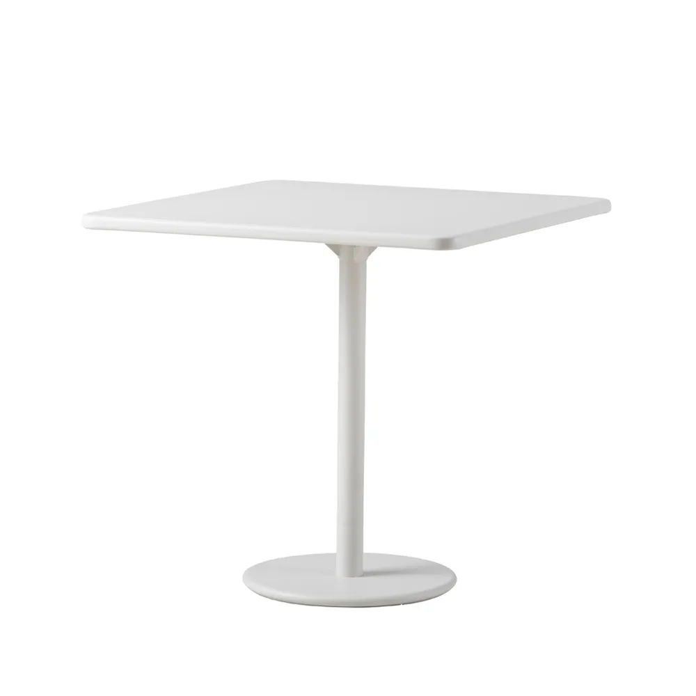 Go kafébord 75x75 cm, White-white Cane-line