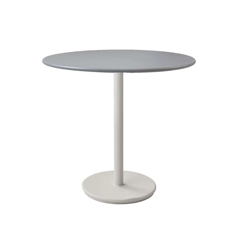 Go kafébord Ø80 cm, Light grey-white Cane-line