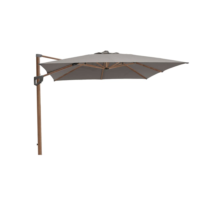 Hyde luxe parasoll tilt 3x3 m - Woodlook-Taupe - Cane-line