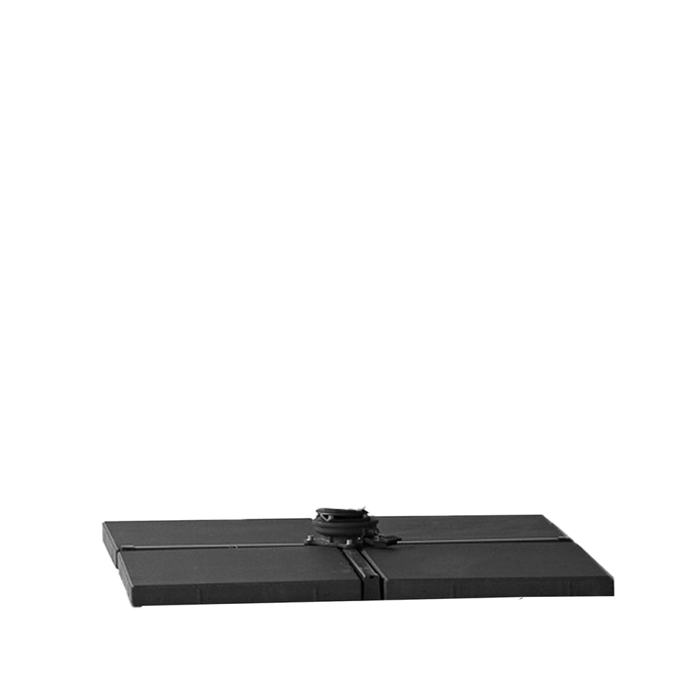 Cane-line Hyde Luxe parasollfot Betong | Skandinavisk Design | Svart