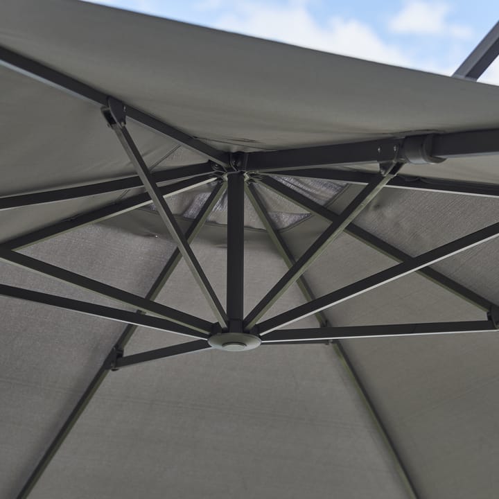 Hyde Luxe Tilt parasoll 300x300 cm, Antrasitt Cane-line