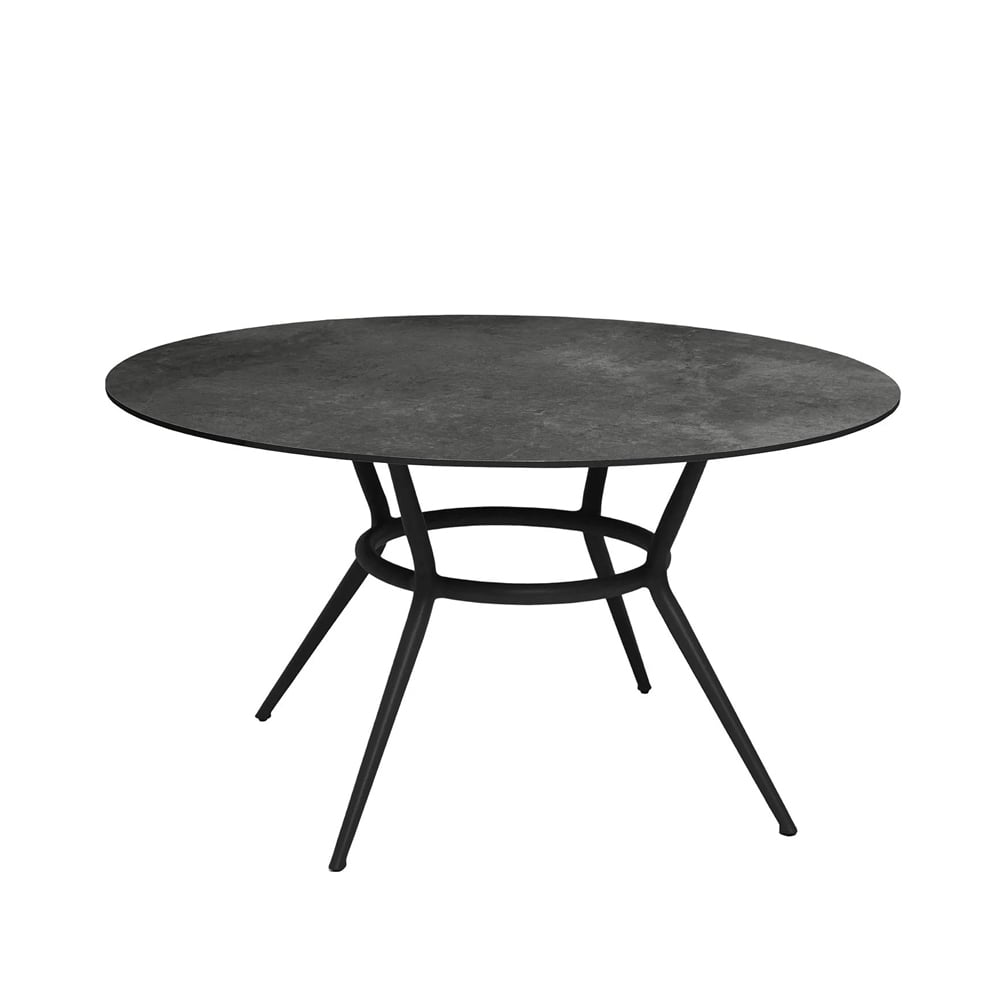 Cane-line Joy spisebord rundt Dark grey-lava grey Ø144 cm