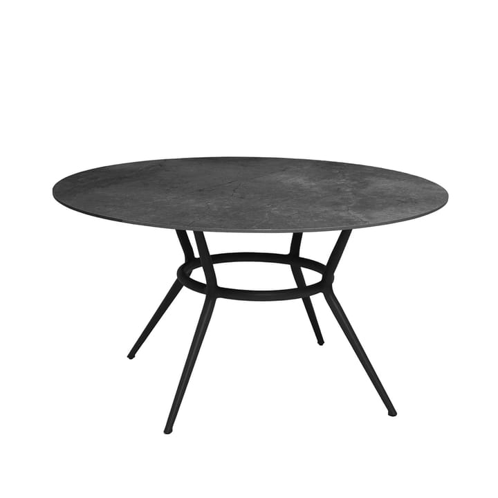Joy spisebord rundt - Fossil black-lava grey Ø144 cm - Cane-line
