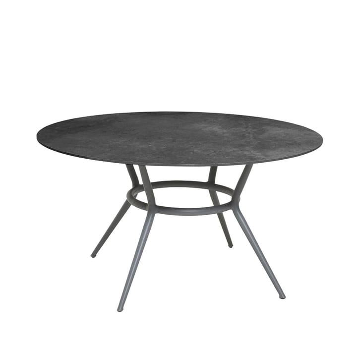 Joy spisebord rundt - Fossil black-lysegrå Ø144 cm - Cane-line