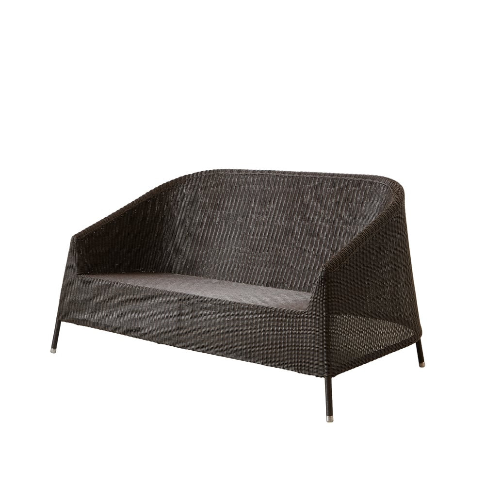 Cane-line Kingston loungesofa 2-seter Mocca