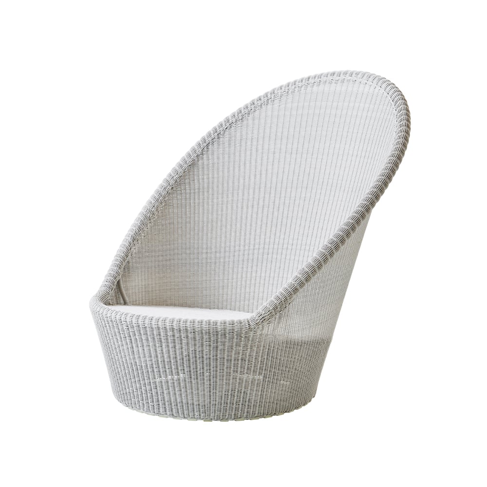 Cane-line Kingston solstol White grey