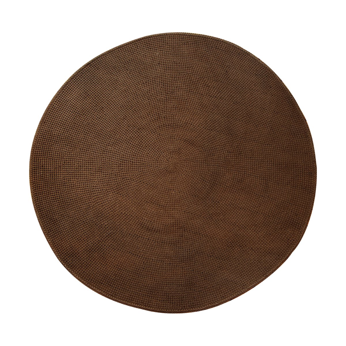 Bilde av Cane-line Knit teppe Ø200 cm Umber brown (Soft Rope)
