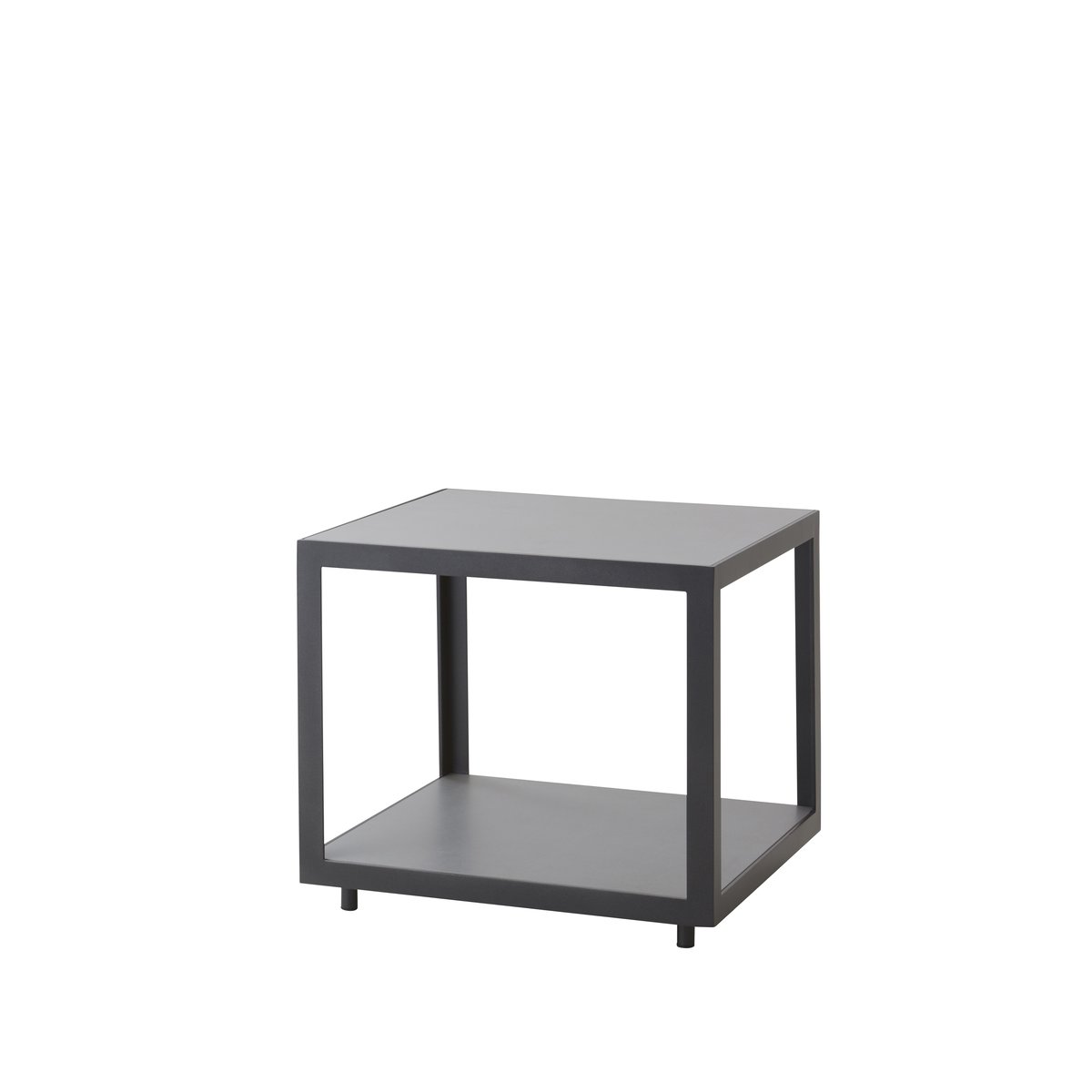 Bilde av Cane-line Level sidebord Light grey keramik-lava grey
