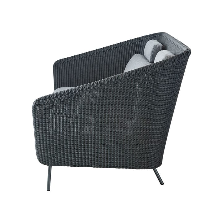 Mega 2-seters sofa, Graphic, grå puter Cane-line