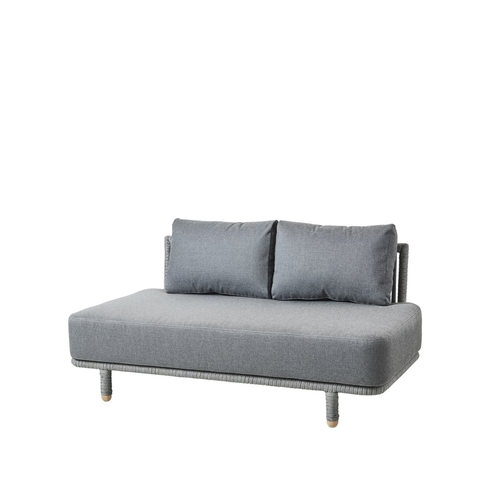 Cane-Line - Moments 2-modulsoffa - Utendørs sofaer - Foersom & Hiort-Lorenzen MDD