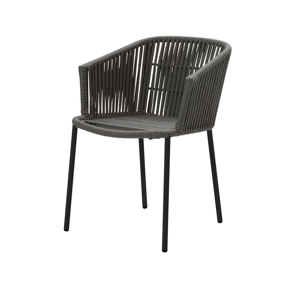Cane-line Moments Stablebar stol Dark grey, Cane-Line soft rope