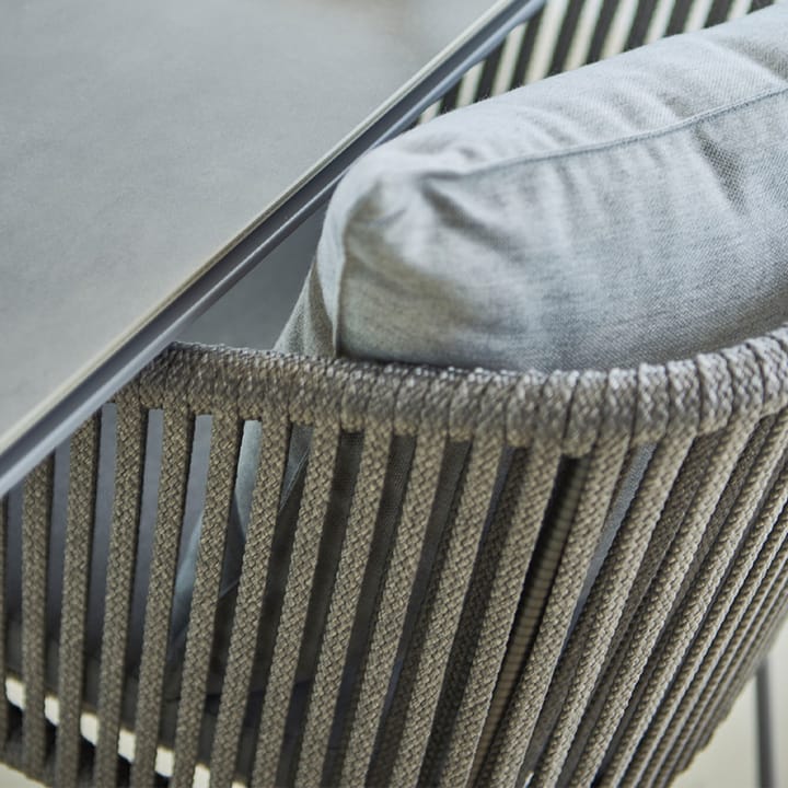 Moments Stablebar stol-pute, Cane-Line Natté grey Cane-line