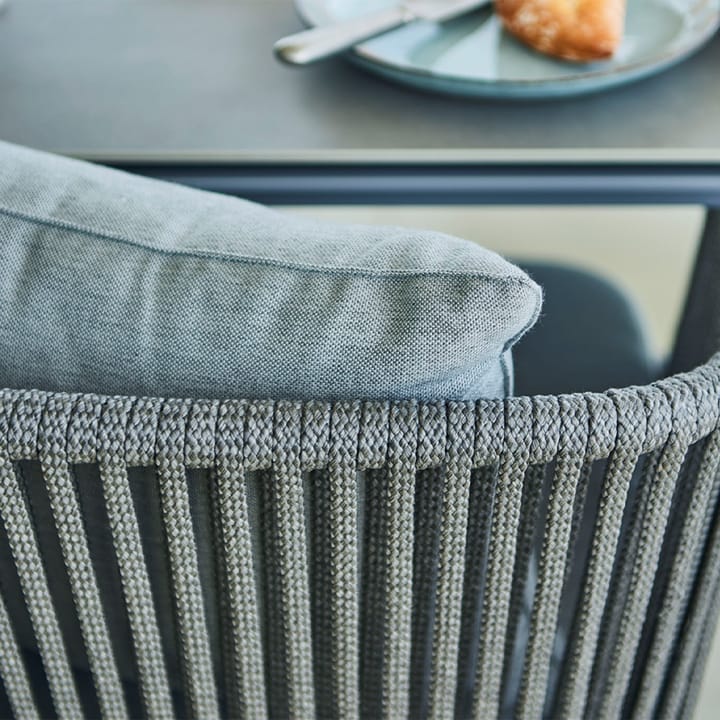 Moments Stablebar stol-pute, Cane-Line Natté light grey Cane-line