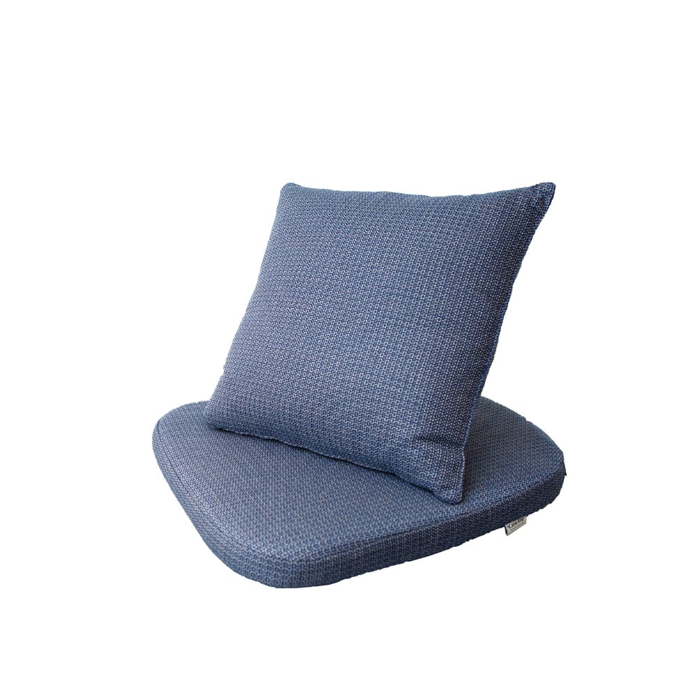 Cane-line Moments stol putesett Cane-Line link blue