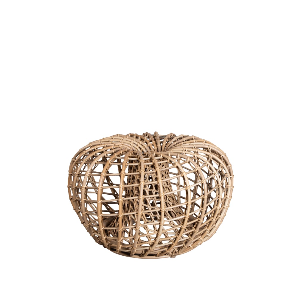 Cane-line Nest bord/fotpall Natural, liten