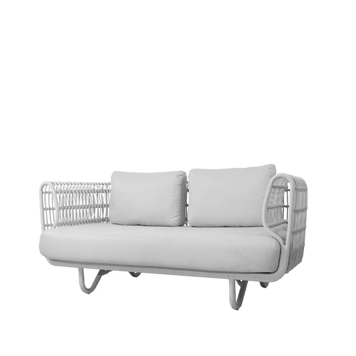 Nest sofa 2-seter - White, Cane-Line Natté white - Cane-line