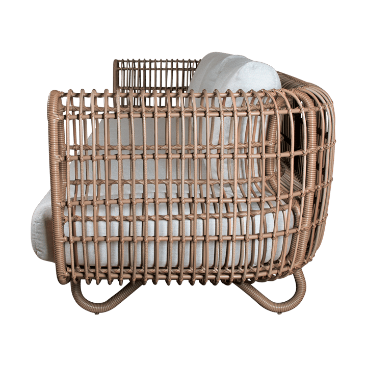 Nest sofa 3-seter weave, Natural, Cane-Line Natté light grey Cane-line