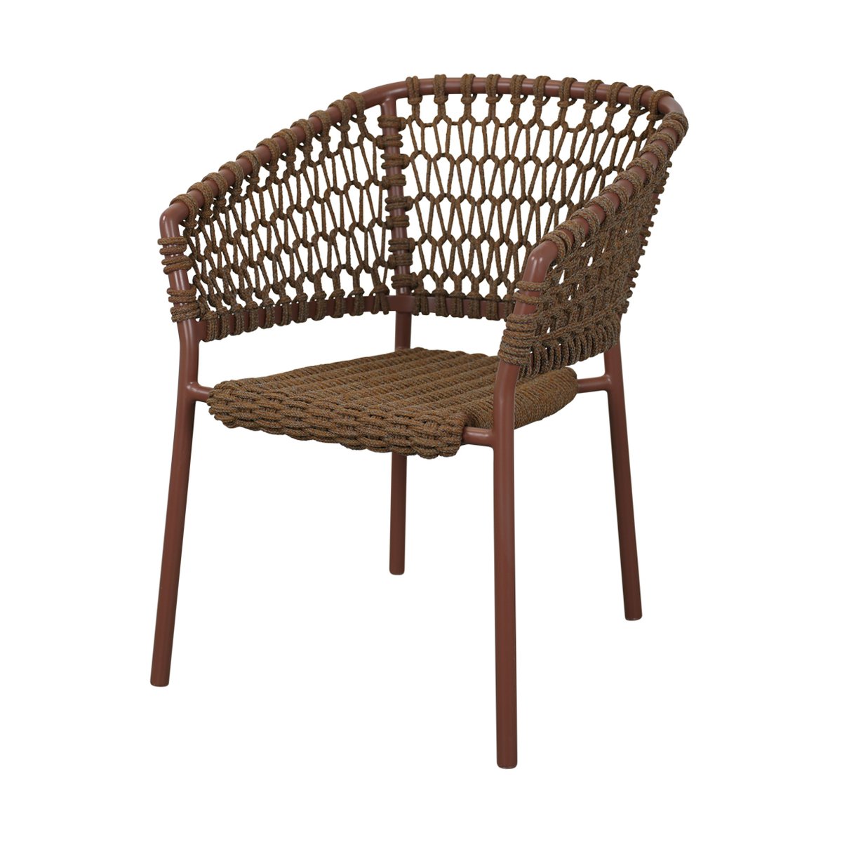 Cane-line, Ocean armlenet stol stablebar Dark Green
